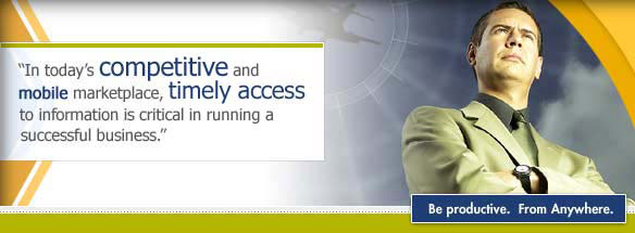 Be productive. From Anywhere.